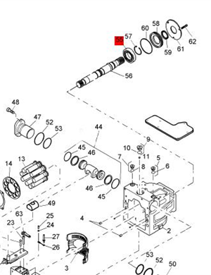  Подшипник BOMAG № 05817470