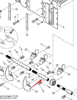 Упаковка BOMAG BW80H 05660783