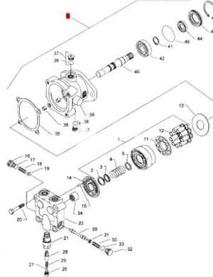  Вибрационный двигатель BOMAG 05817029 