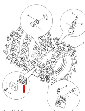 BOMAG Запчасти D2324002 