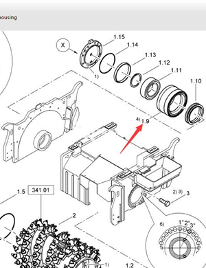  BOMAG Подшипниковый номер 83640642 