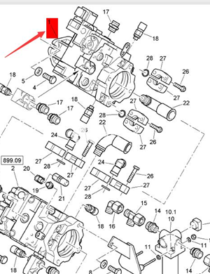  BOMAG Гидравлический плунжерный насос № 330022074  