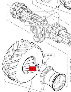  BOMAG Головка клапана детали 05558786