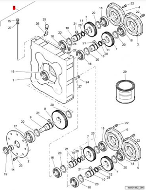  Буфер BOMAG в сборе № 333080417
