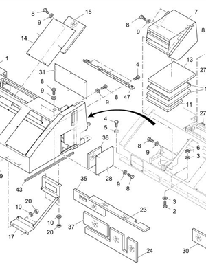  VOGELE S1800-2	FOAM RUBBER	2215702