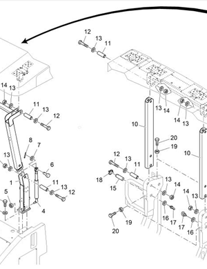 VOGELE s1800-2	NUT	9500160980