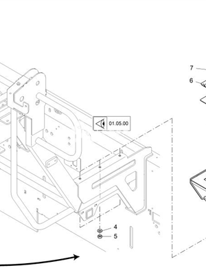 VOGELE s1800-2	TOOLBOX, RIGHT	2047516 