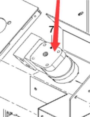WIRTGEN steering gear part number 2242994