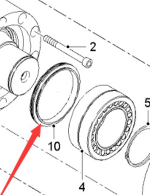WIRTGEN Axial Seal Part Number 92820 