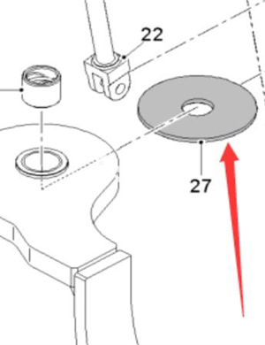 WIRTGEN wear-resistant plate part number 2436774