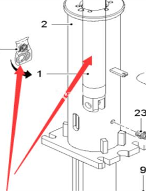  WIRTGEN Leg Cylinder Repair Kit Part Number 2647464