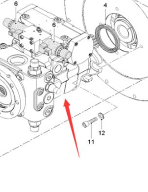 WIRTGEN engine flywheel connecting plate assembly part number 2377895