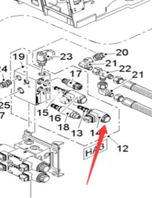  WIRTGEN solenoid valve coil part number 2138485