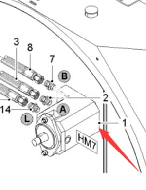  WIRTGEN Fan Motor Part Number 190138