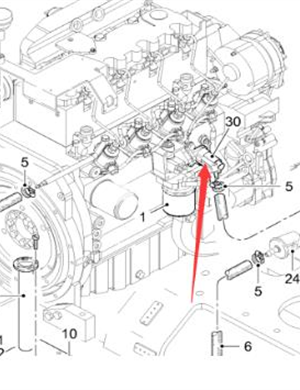  WIRTGEN fuel pump part number 2064987 
