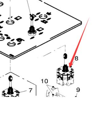  WIRTGEN Control Rod Part Number 99689