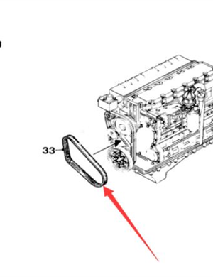 WIRTGEN engine belt part number 76902 