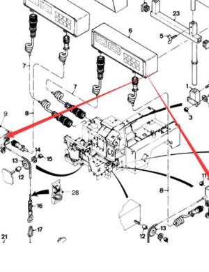 WIRTGEN Wire Rope Sensor II Part Number 110157 