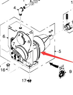 WIRTGEN hydraulic water injection pump part number 34979 