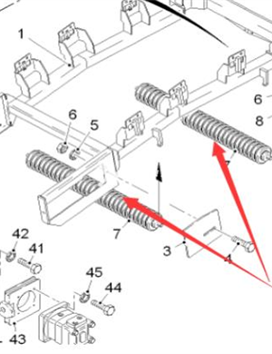 WIRTGEN Primary Straight Roller Part Number 146073