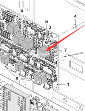 Wirtgen time relay part number 2484336 