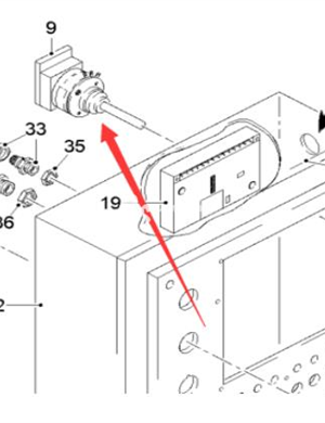  Wirtgen speed sensor part number 79053 
