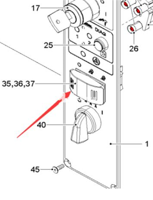 Wirtgen Flip Switch Part Number 2217261 