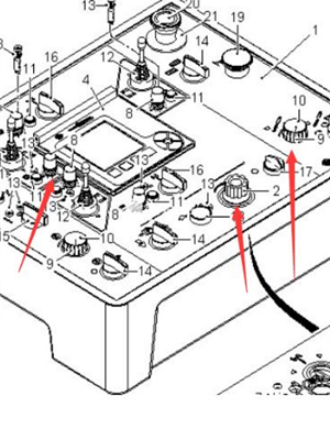 Wirtgen front component part number 144251