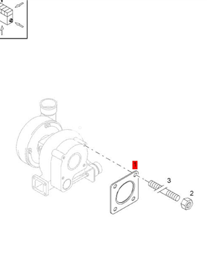  BOMAG turbocharger pad part number 05716230  