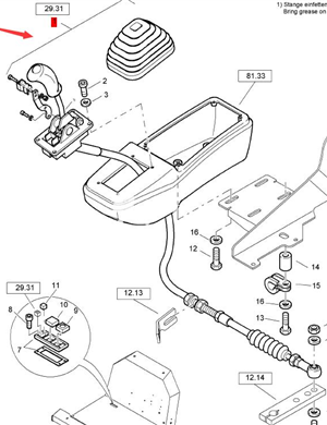  BOMAG walking cable assembly part number 05561251 
