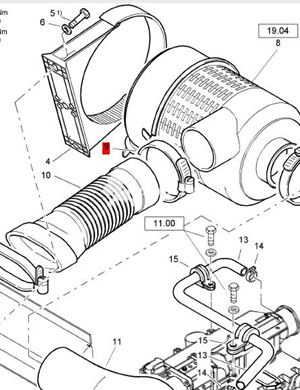  BOMAG clamp part number 05552425 