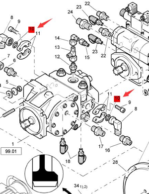 BOMAG interface O-ring part number 06220330