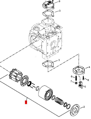 BOMAG Vibration Pump Dan Part Number 05816579 