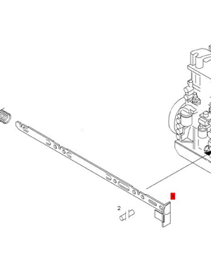 BOMAG rack part number 05712151 