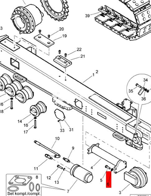  BOMAG Резюме деталей 08711730 