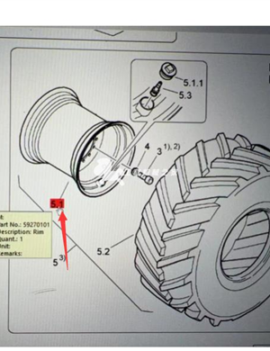 BOMAG wheel hub assembly part number 59270101