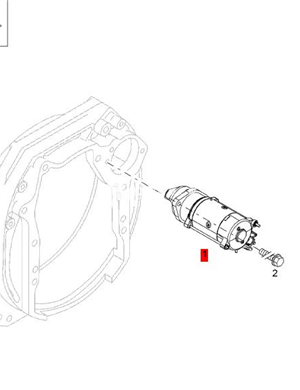 BOMAG starter part number 05729707
