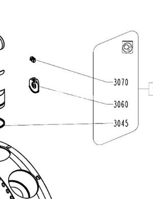 BOMAG plunger repair kit part number 1242016