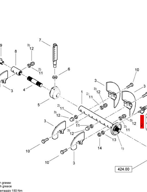 BOMAG Spiral Blade Part Number 83720301  