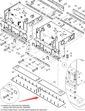  BOMAG host ironing bottom plate part number 89526166