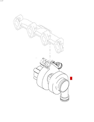 BOMAG Turbocharger Part Number 05718434 