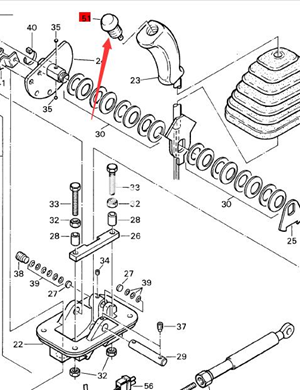   BOMAG vibration switch part number 05755087  