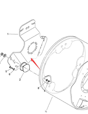 BOMAG Drive Plate Assembly Part Number 92113799  