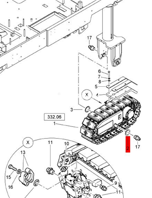 BOMAG Steel Gasket Part Number 83630199  