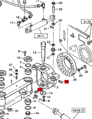 BOMAG high-pressure relief valve part number 05985324  