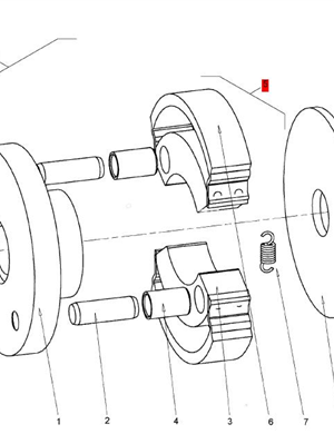  BOMAG repair parts part number 05660175  