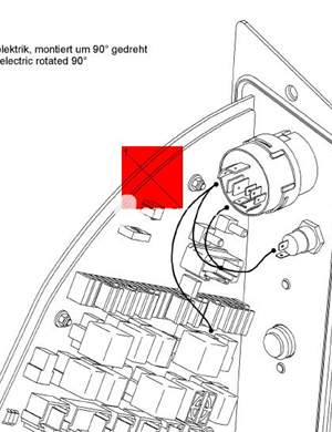 BOMAG control harness part number 880755