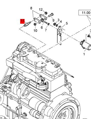 BOMAG Wheel Axle/Pin Part Number 58180336  