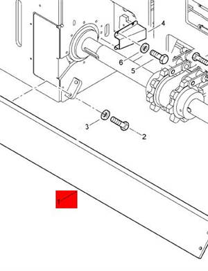   BOMAG Scraper Plate Part Number 89220181