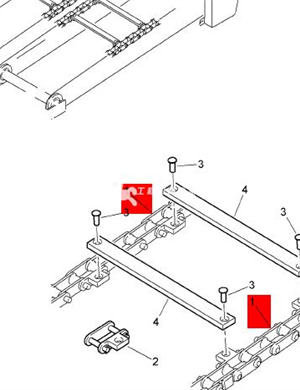 BOMAG Scraper Plate Part Number D2361062 